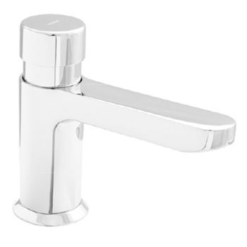 LLAVE INDIVIDUAL PARA LAVABO TEMPORIZADORA CROMO URREA  9248